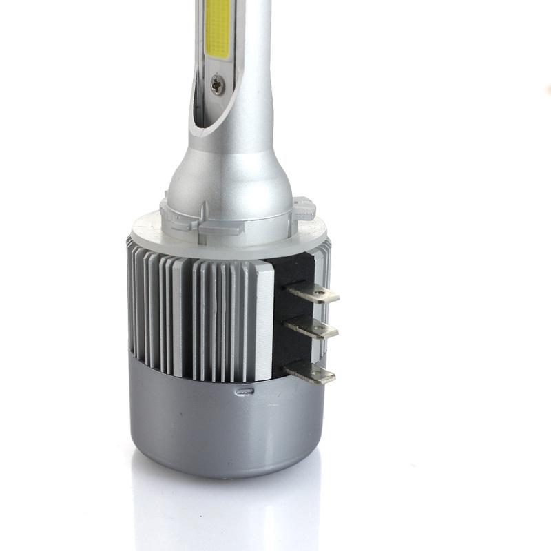 Muxall H15 H4 H7 H11 H1 H3 LED Bulb 80W 8000LM/set Car Headlight High Beam Lamp Canbus Error Free For Golf MLK 12V Fog Light