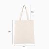 Diy Shopping Bags Women Solid Canvas Bags Casual Tote Shoulder Bags Girls Female Portable Handbags Shopping Bag