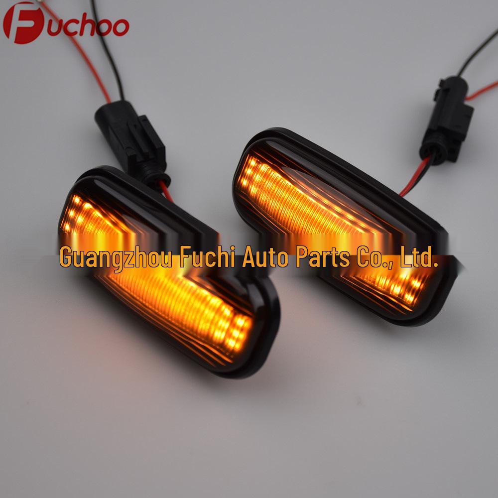 LED Fender Turn Signal Light for Land Rover Discovery 2, Defender, Freelander 1 - Plug & Play Side Light.