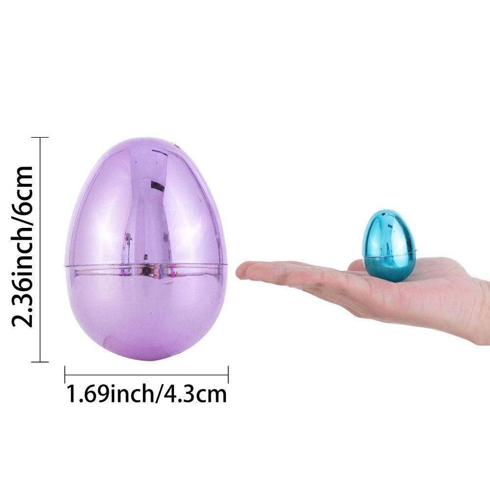 5pcs Empty Easter Egg Colorful Easter Decoration Surprise Toys Fillable Toy  Party