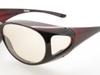 [Viewnal] by STG Viewnal CCP CCP400 Overglasses Type-F Small Size (Dark Red, NA (Natural))