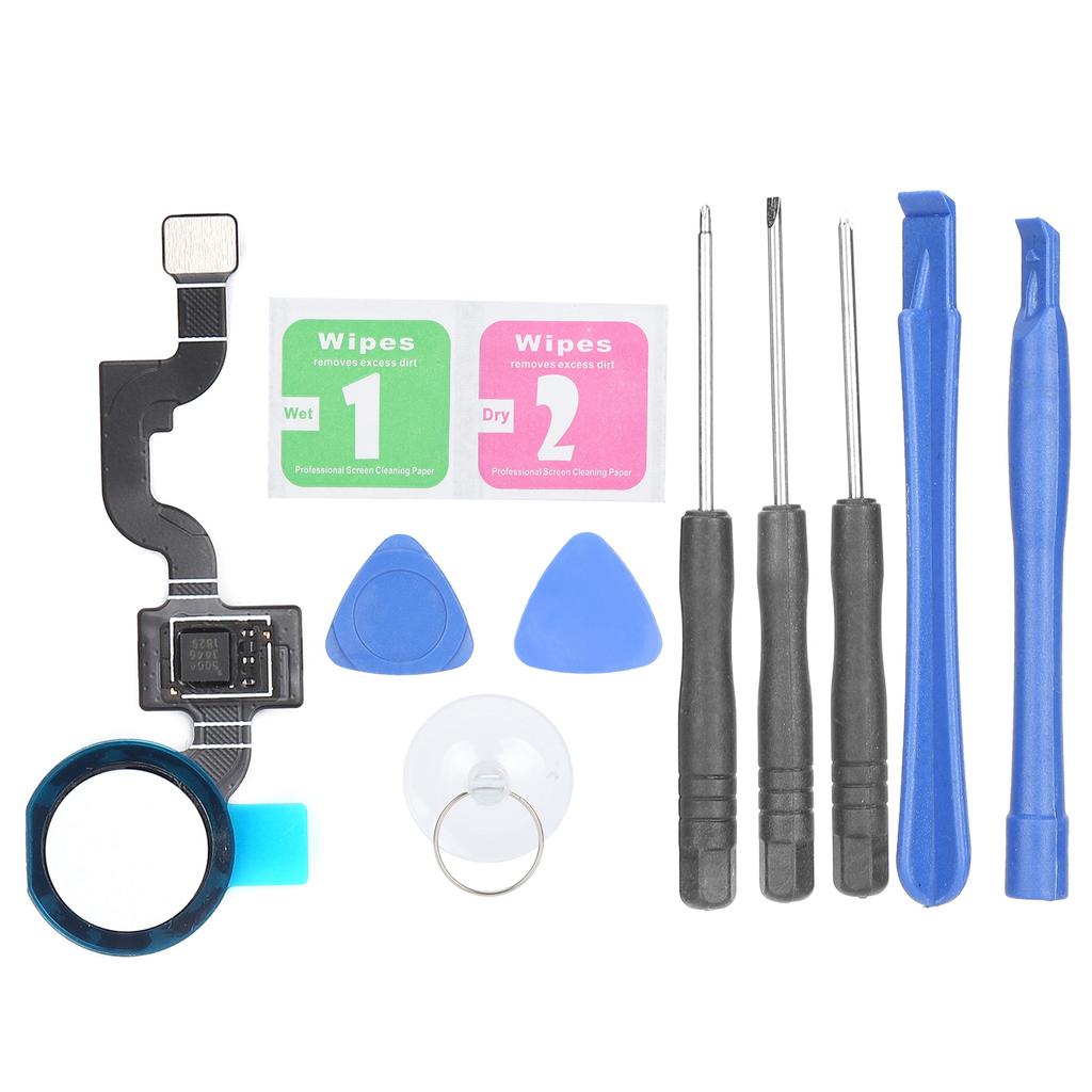 PCB Home Button Fingerprint Sensor Button Flex Cable for Google Pixel 3A XL SmartphonePurple