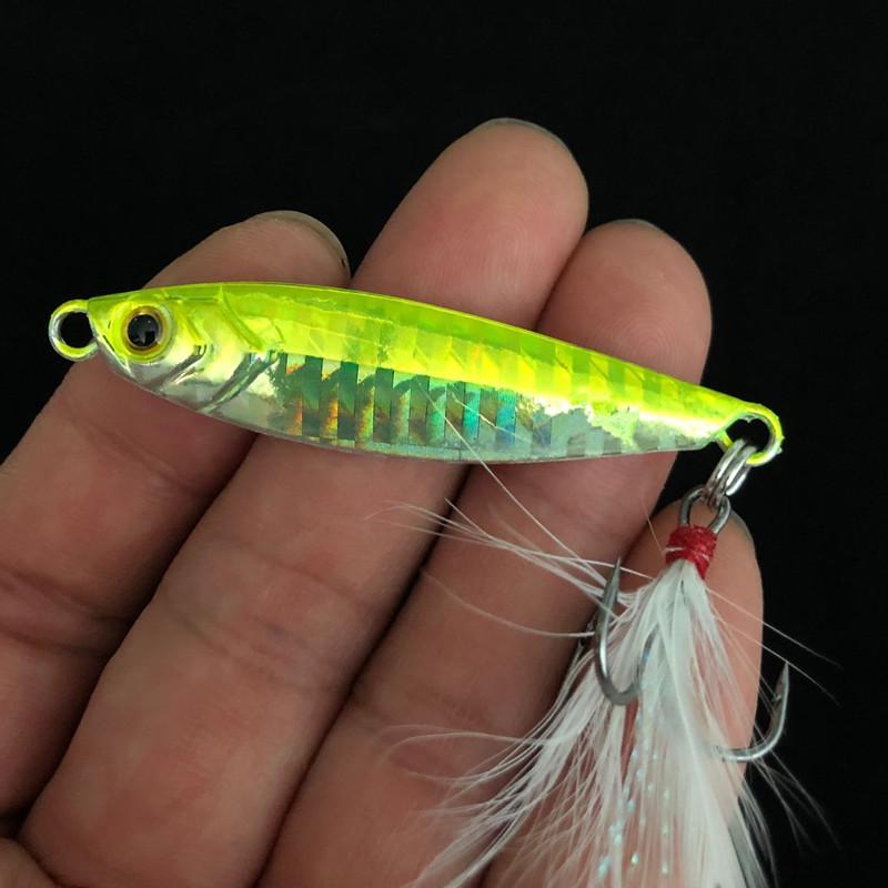 Ma Brand Slow Retrieve Shore Casting Blade Lure: Metal Bait & Hook for Fishing