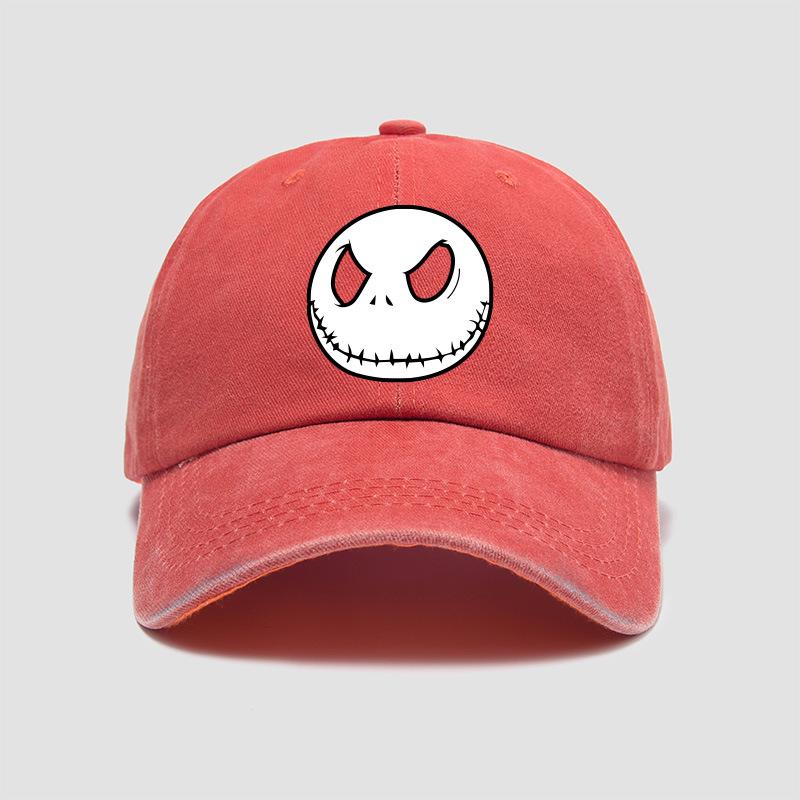 The Nightmare Before Christmas Jack Skully Cap - Unisex Soft Duckbill Hat