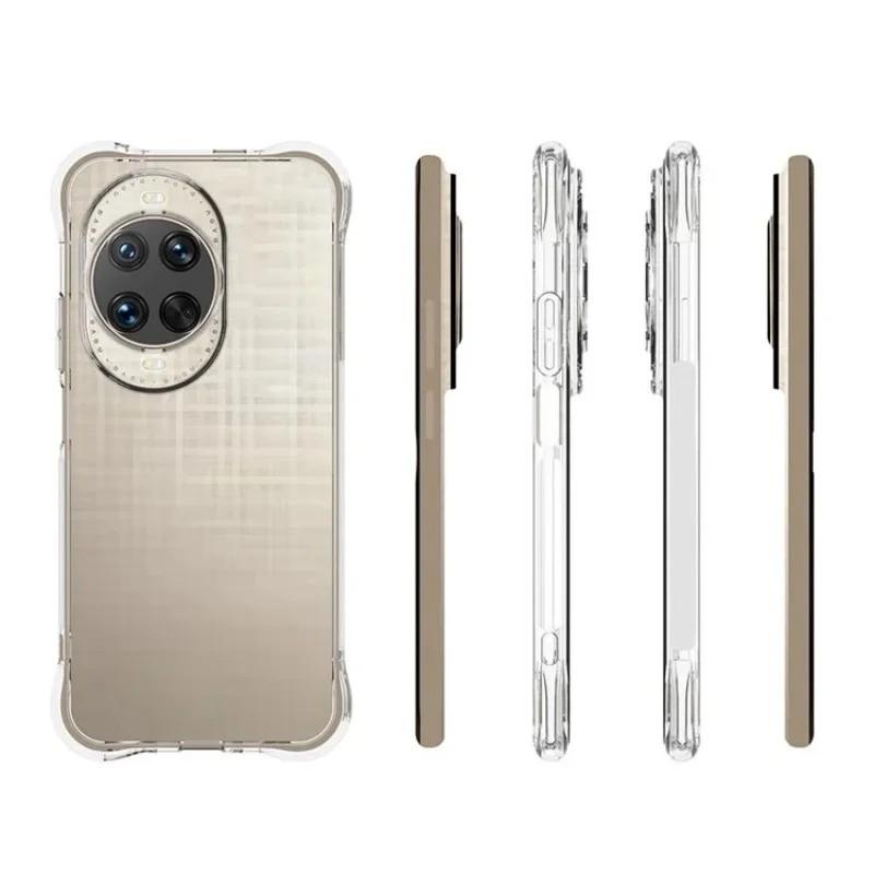 For Huawei Nova 14 Ultra 5G TPU Case WANLONFENG WL2 Series 2.0mm Phone Cover with 2Pcs Tempered Glass Films