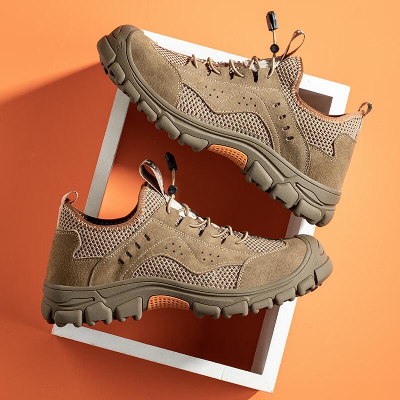 Bozong Breathable Anti-Smash Puncture-Proof Safety Work Shoes 41