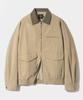 Dimitri Black 2Way Nylon Detroit Wind Jacket_Beige