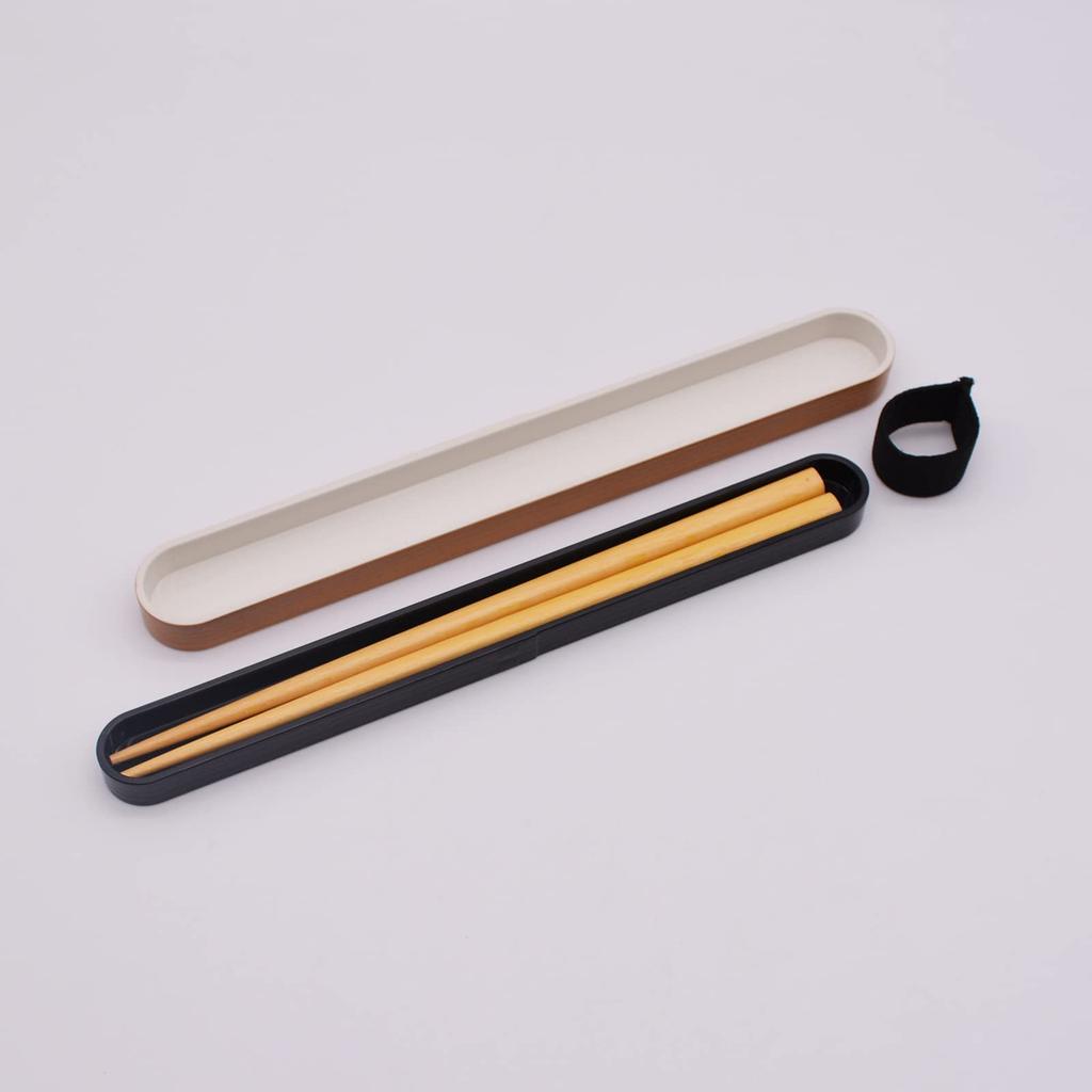 Mitani Yamanaka Lake Kaplama Çubuk ve Çubuk Kutusu Wappa Düz M17600 Set, 18cm, Stil, Ahşap, Japonya,