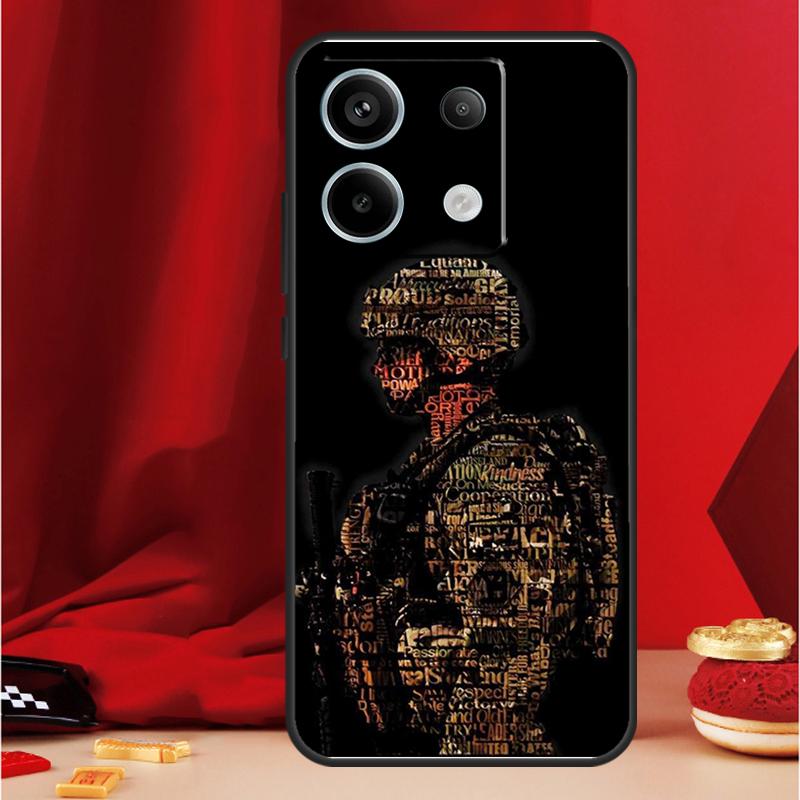Camo Military Army Funda For Xiaomi Redmi 13C 12 9C 10C 12C Redmi Note 13 9 10 11 12 Pro 9S 10S 11S 12S Case