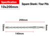 1Pcs 110-500mm SDS Plus Masonry Drill Bit Electric Hammer Drill Bit  For Rotary Hammer Drilling