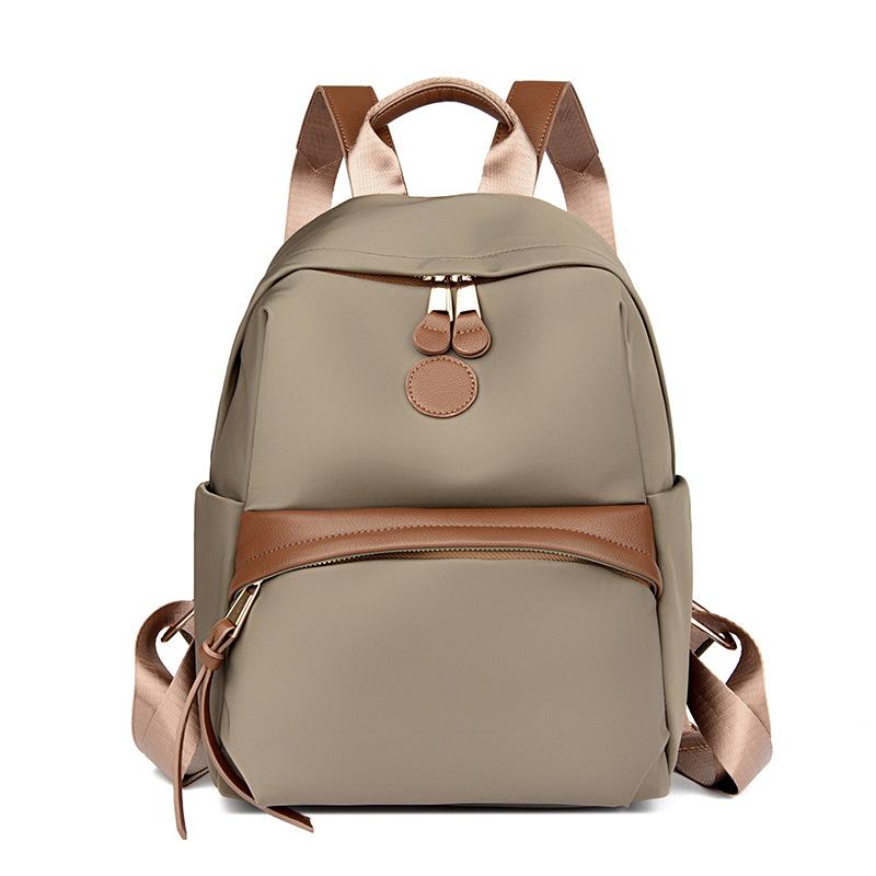 

Весенний универсальный рюкзак. Легкий ретро-рюкзак большой вместимости для поездок на работу. хаки