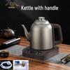 Pure Titanium Self-Watering Electric Kettle with Bottom Water Inlet for Tea Brewing – Insulated Single Kettle for Integrated Tea Table