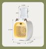 Little Fox Mini Air Conditioner: Desktop Humidifier, Water-Cooled Fan