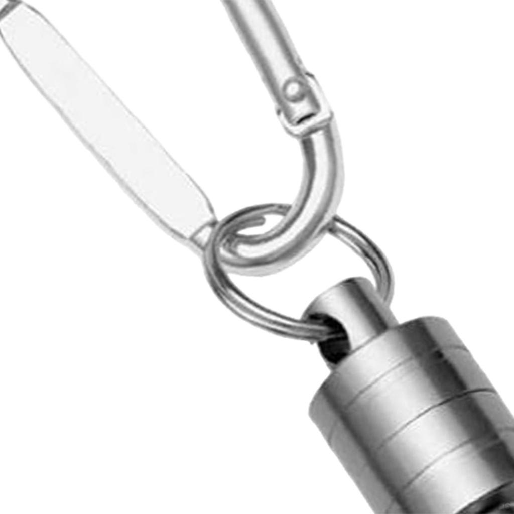 Carabiner Clip Metal Net Release Holder for Hammocks Climbing Swing Blue