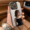 Famous actress--Actress J-Jenna-O-Ortega Phone Case For IPhone17  16 11 12 13 14 15 16 Pro Max Cover Colored Silver Funda Bumber