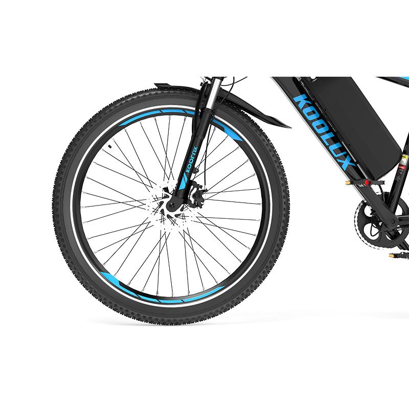 Electric Bike KOOLUX 26" 500W Motor Top Speed 40Km/h 48V 15.6AH Max Range 120Km Max Load 120Kg X15