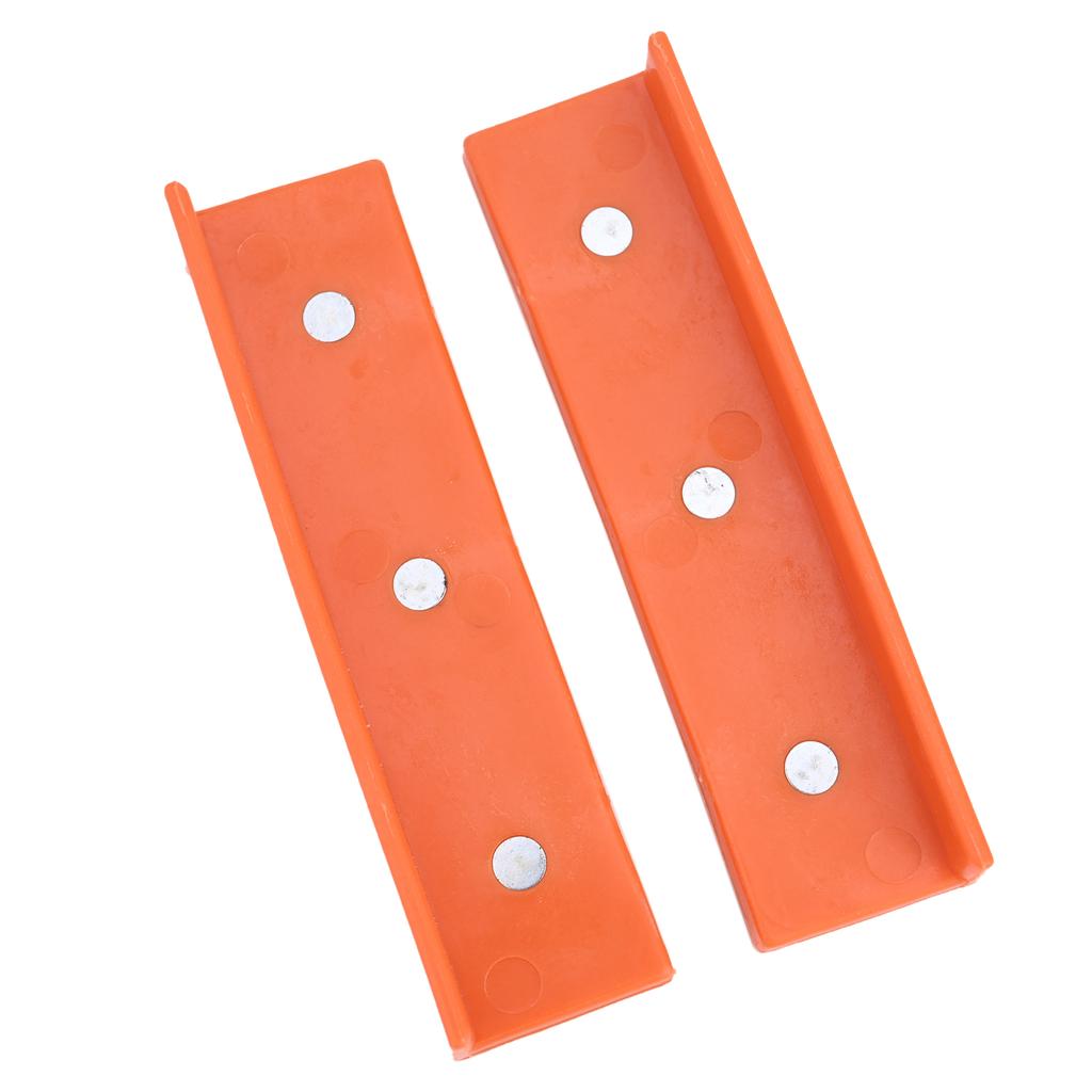 Magnetic Vise Jaw Pad Set 4pcs for 4 inch 5 inch and 6 inch Vises Protects Soft Materials While Firmly Holding