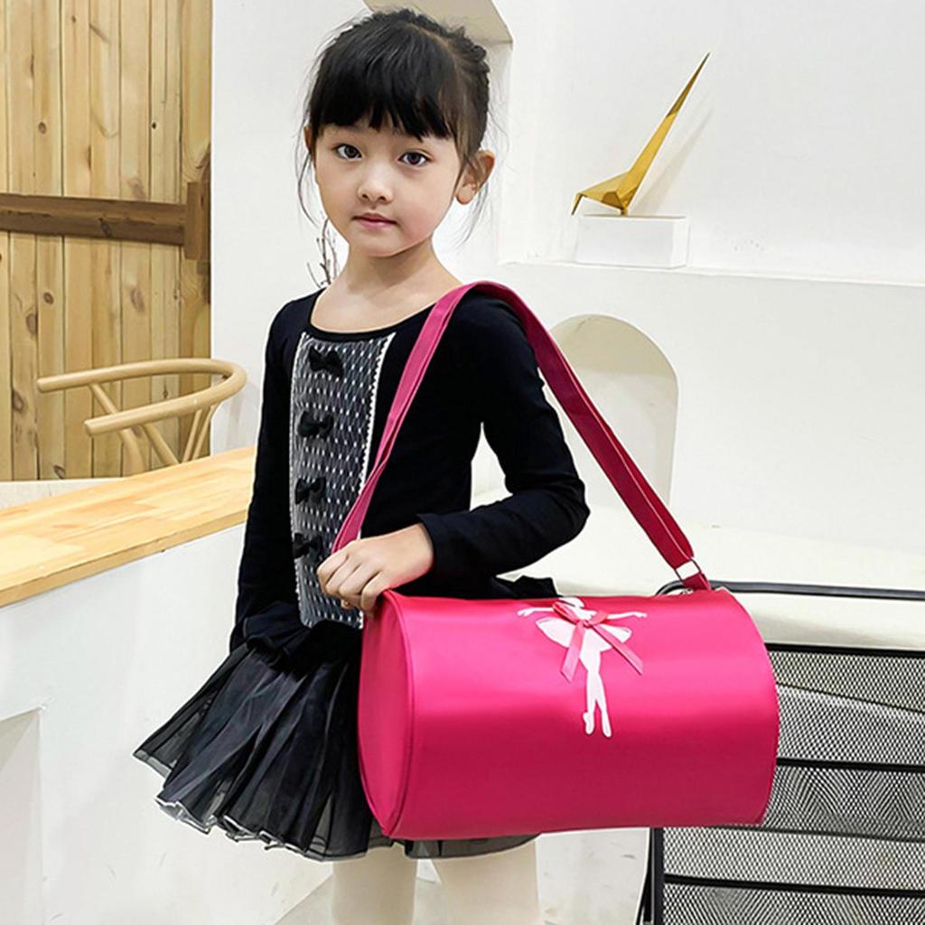 Bolsa de Dança Ballet Alça Ajustável Vestido Tutu para Dança Latina Ginástica