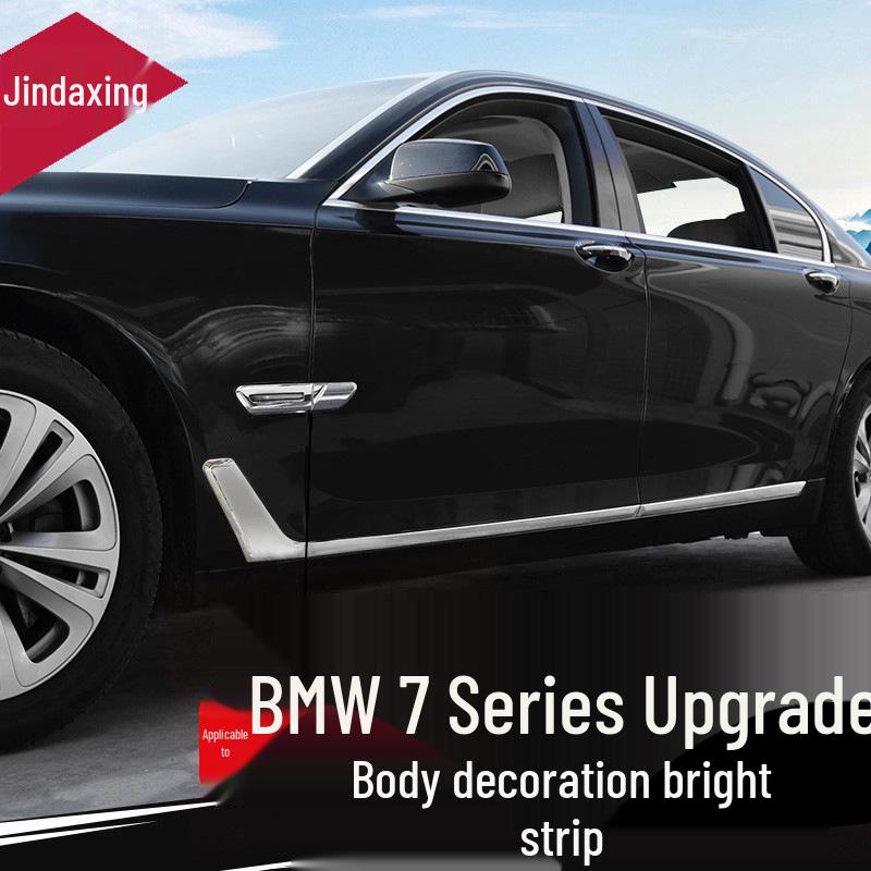 

Compatible with BMW 7 Series 740/730li: Modified Body Trim and Door Edge Anti-Collision Strips, Decorative Bright Strips for 7 Series.