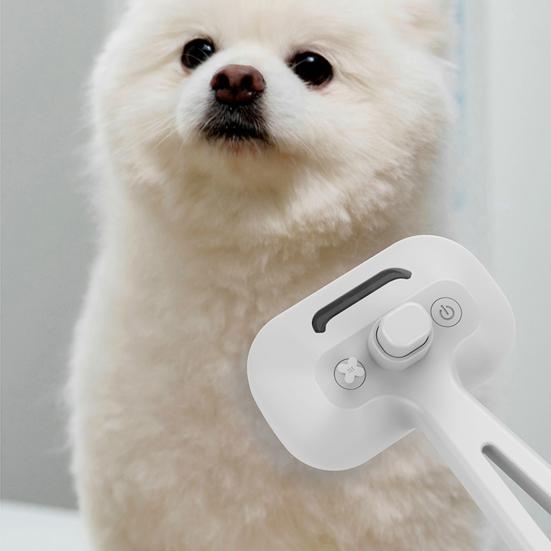Pet Steam Brush 3-in-1 Cat Self-Cleaning Grooming Comb with Mist Spray Rechargeable