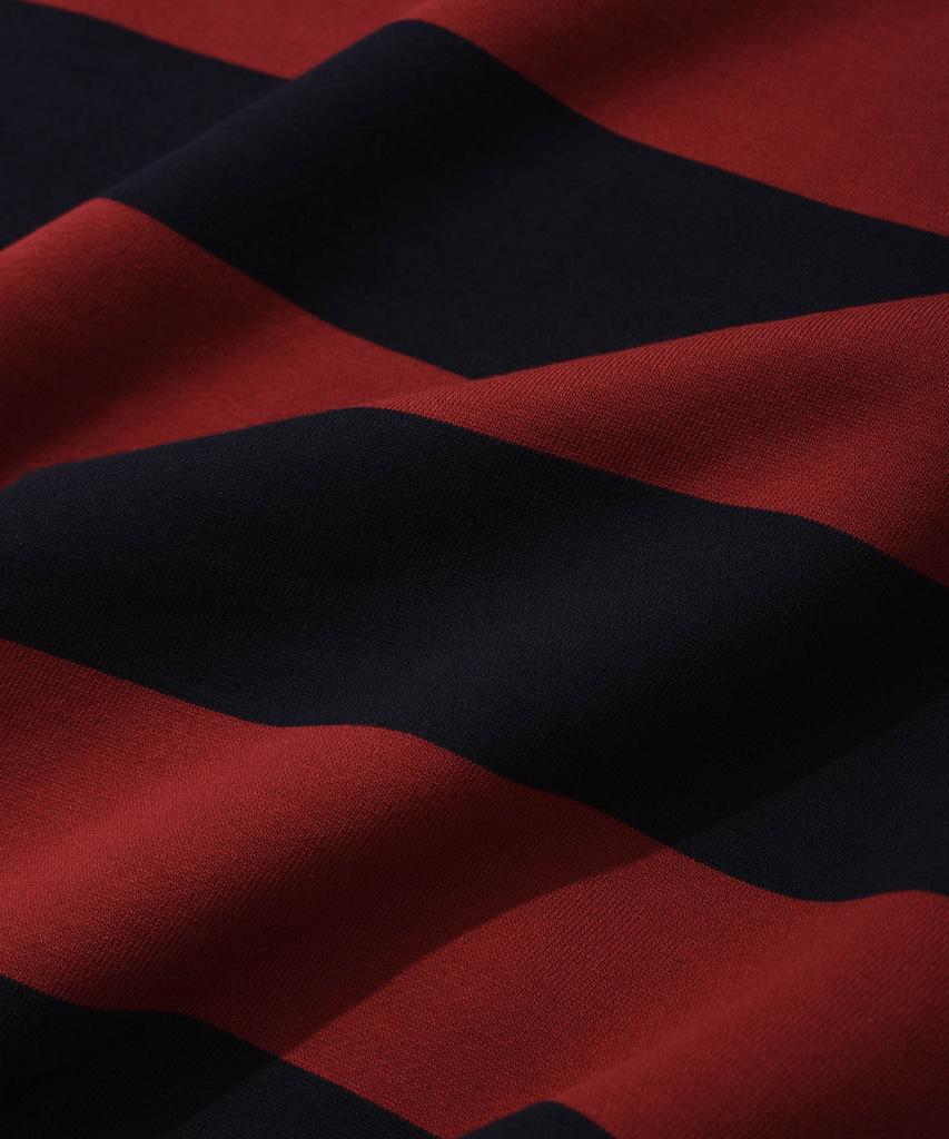 Retriever Club Bold Stripe Hood Zip Up [Red]
