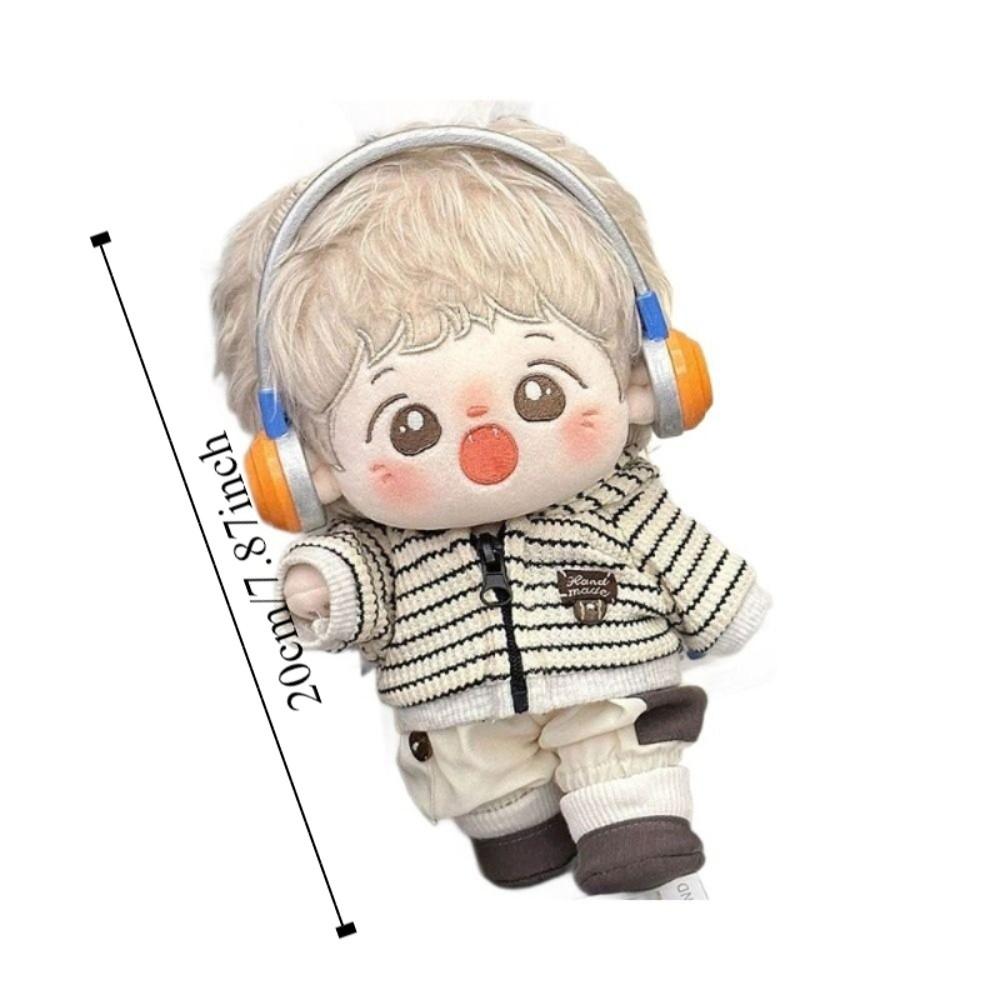 Lovely Design 20CM Cotton Doll Clothes Cartoon Cotton Plush Dolls Skirt  Children's Gift