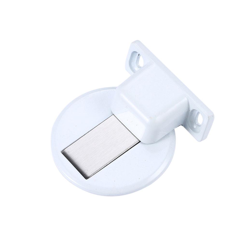 Suction Door Stops  Anti-collision Punch Stainless Steel Magnetic Home