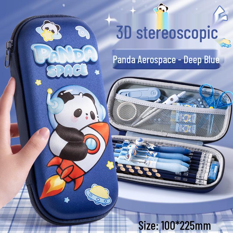 3D Capybara Cartoon Pencil Case: Large Capacity, Lightweight EVA for Students