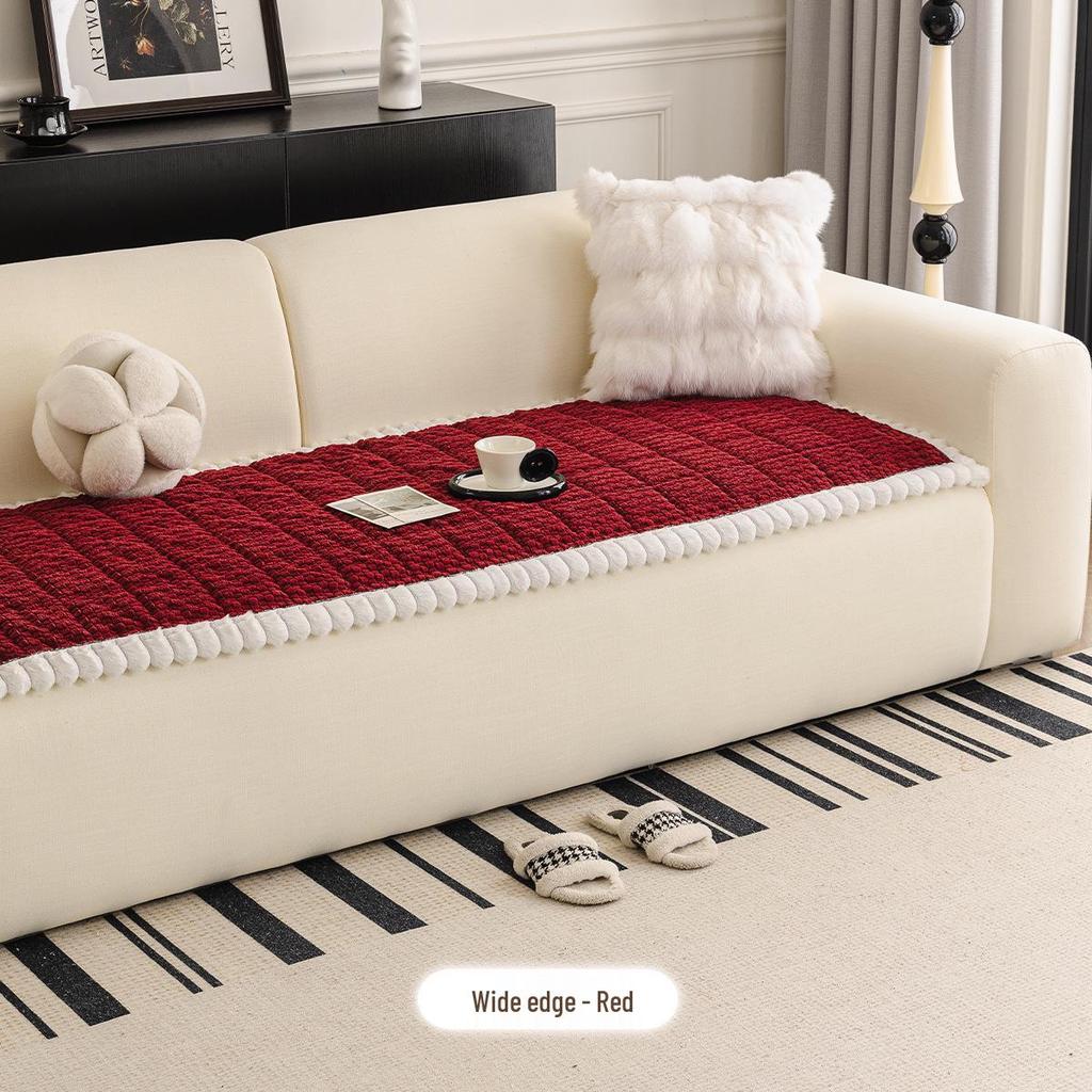 2026 Plush Anti-Slip Sofa Seat Cushion for Autumn/Winter Comfort