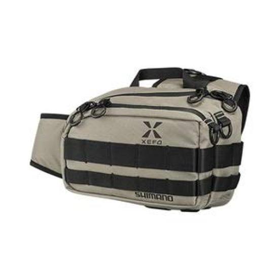

Shimano XEFO Tough S Shoulder Bag Gray Brown S BS-211S