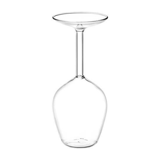Inverted Wine Glass Set High Borosilicate Glass Heat-Resistant Goblets for Red White Wine Cocktails Unique Home Bar Gift