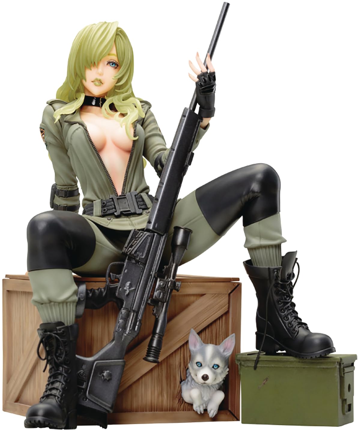 

Kotobukiya Metal Gear Solid Sniper Wolf Bishoujo Statue - -