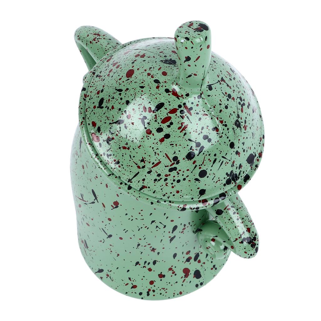 Canister with Attitude Multipurpose Unique Interesting PVC Cute Cafe Jar with Lid for Home Kitchen