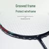 Hodtown Carbon-Aluminum Integrated Badminton Racket Pair
