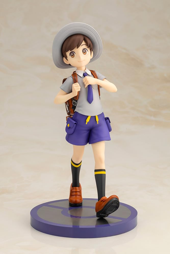 KOTOBUKIYA Series ARTFX J Haruto with Hogeta Scale PVC Painted Finished Figure "Pokémon" 1/8