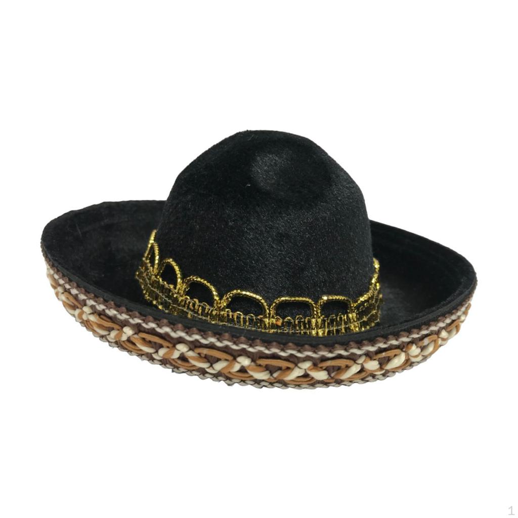 Colorful Fiesta Hat Headband for Spooky Celebrations