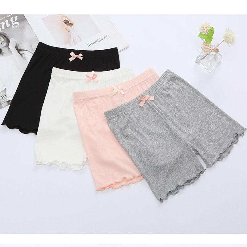 Breathable Girls Dance Safety Pants Cotton Children Summer Underwear Cute Kids Short Pants