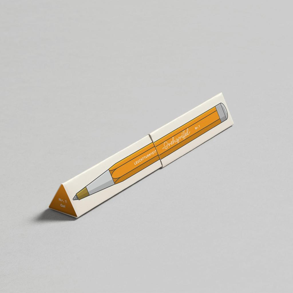 Leuchtturm Gel-Tinten-Kugelschreiber Dregliful Rising Offiziell Importierter Stift, 0,5 mm, Nein. 1, Sonne, 364162,