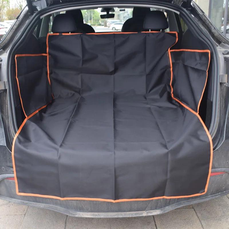 

Car pet mat orange edge car trunk protective mat waterproof and dirty-resistant rear trunk anti-dirt magic 185 x 105cm