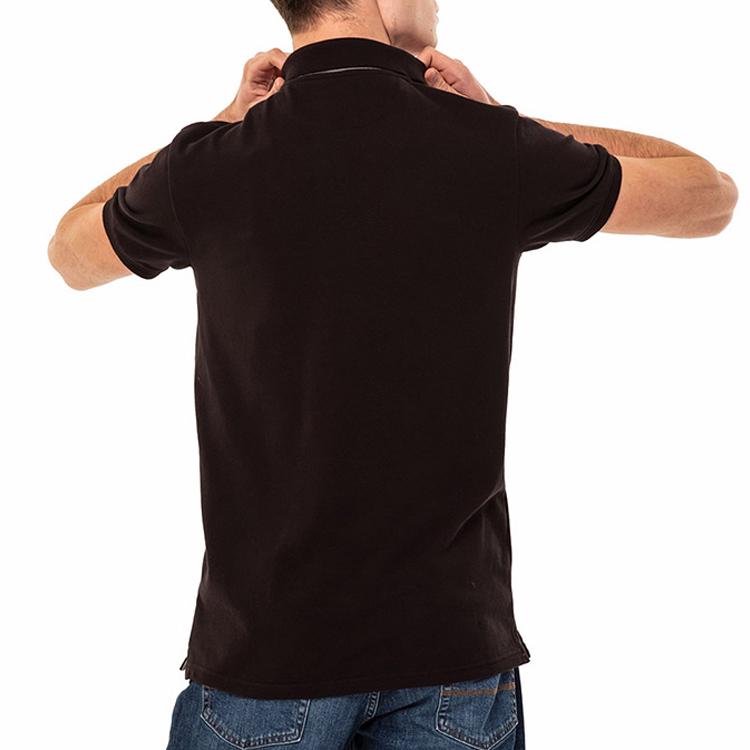 Timberland Comfortable Breathable Short Sleeve Polo Shirt Men Tops Black A1LDK001
