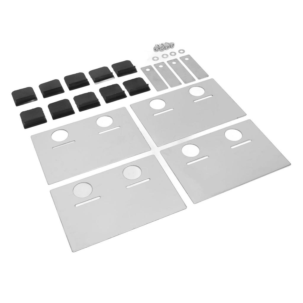 Oil Pan Baffle Plate Valve Bolt Kit Universal Surge Rubber Flap Reduce Friction Wear for Cars