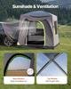 SUV Camping Tent Outdoor SUV Tent with Rainfly Waterproof for 5-8 Person