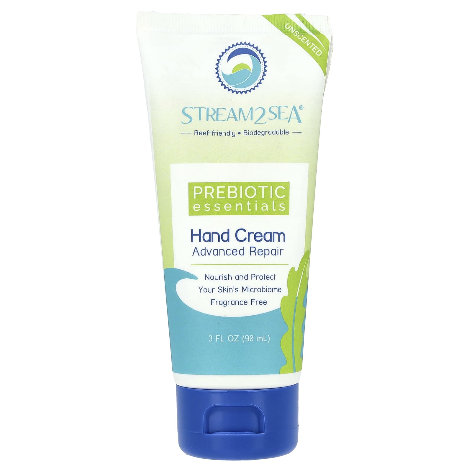 

Stream2Sea, Prebiotic Essentials, Hand Cream, Unscented, 90Ml (3Fl Oz)