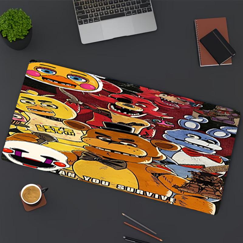 Five Nights at Freddy's Print Mouse Pad, for Keyboard Pad Laptop PC Mat for Office Home Use, Desk Decor, Perfect Birthday Gift for Gamers