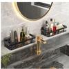 Bathroom Organizer Rack Punch-free Wall Mounted Triangle Storage Rack Corner Shelf Wall Soap Holder