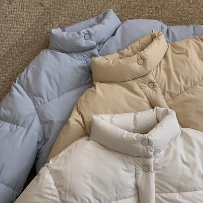 Women's Winter Short Down Jacket Thickened Stand Collar