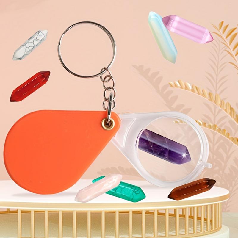 Kristall Adventskalender 2024 24 Tage Countdown Kalender Edelstein Adventskalender für Kristallliebhaber Kristalle Halskette Countdown