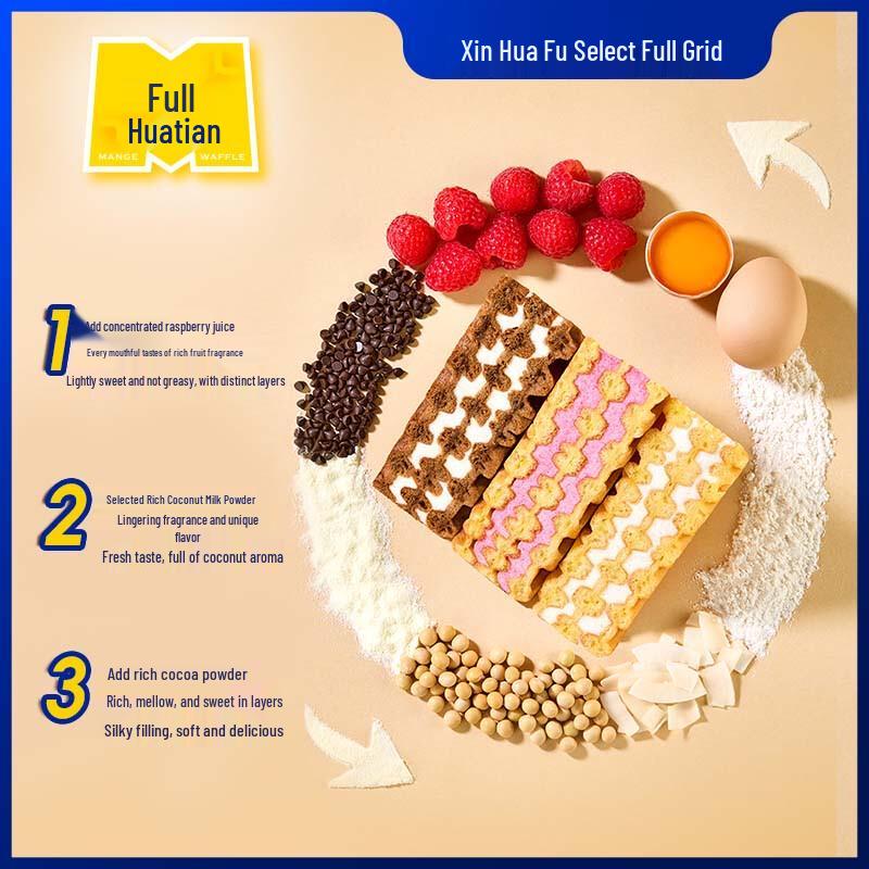 Waffle Morbidi Spessi al Cacao