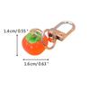 Eye catching Key Chain Charm Pendant Delicate Bag Charm Dainty Persimmon Decoration Keychain for Fashion Enthusiasts