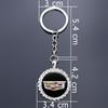 Car Keyring Cadillac Bling Keychain Crystal Rhinestone For CT4 CT5 XT4 XT5 XT6 ATS CTS XTS Auto Fashion Accessories (3 Colors) Svagd99 9v